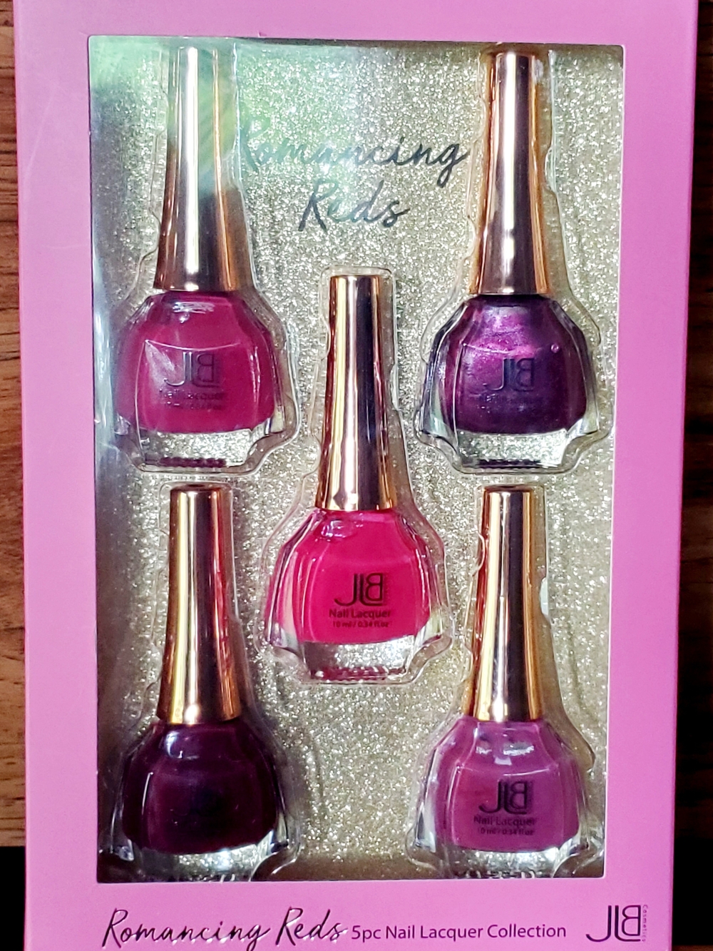 Romancing Reds 5pc Nail Lacquer Collection